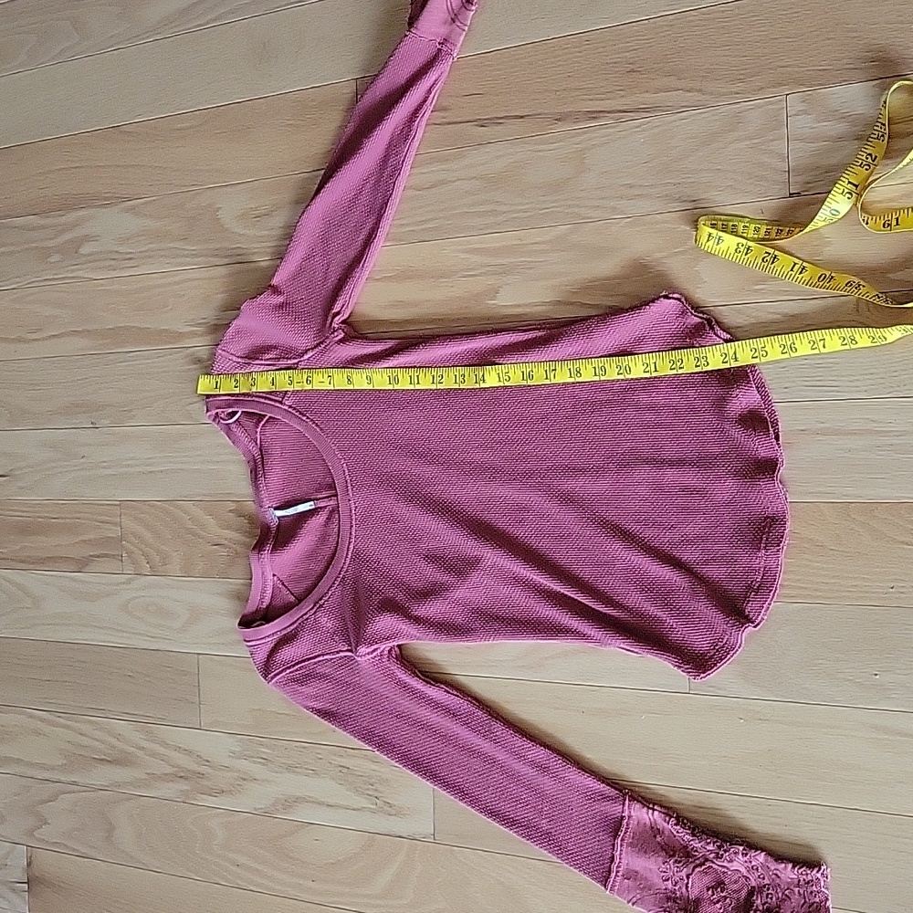 Free People Rare Lovely Lady Thermal Top - Picture 14 of 15